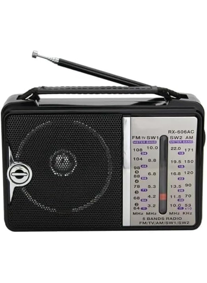 Rx-607Ac 401.71544021.18 Black Radio - Image 1